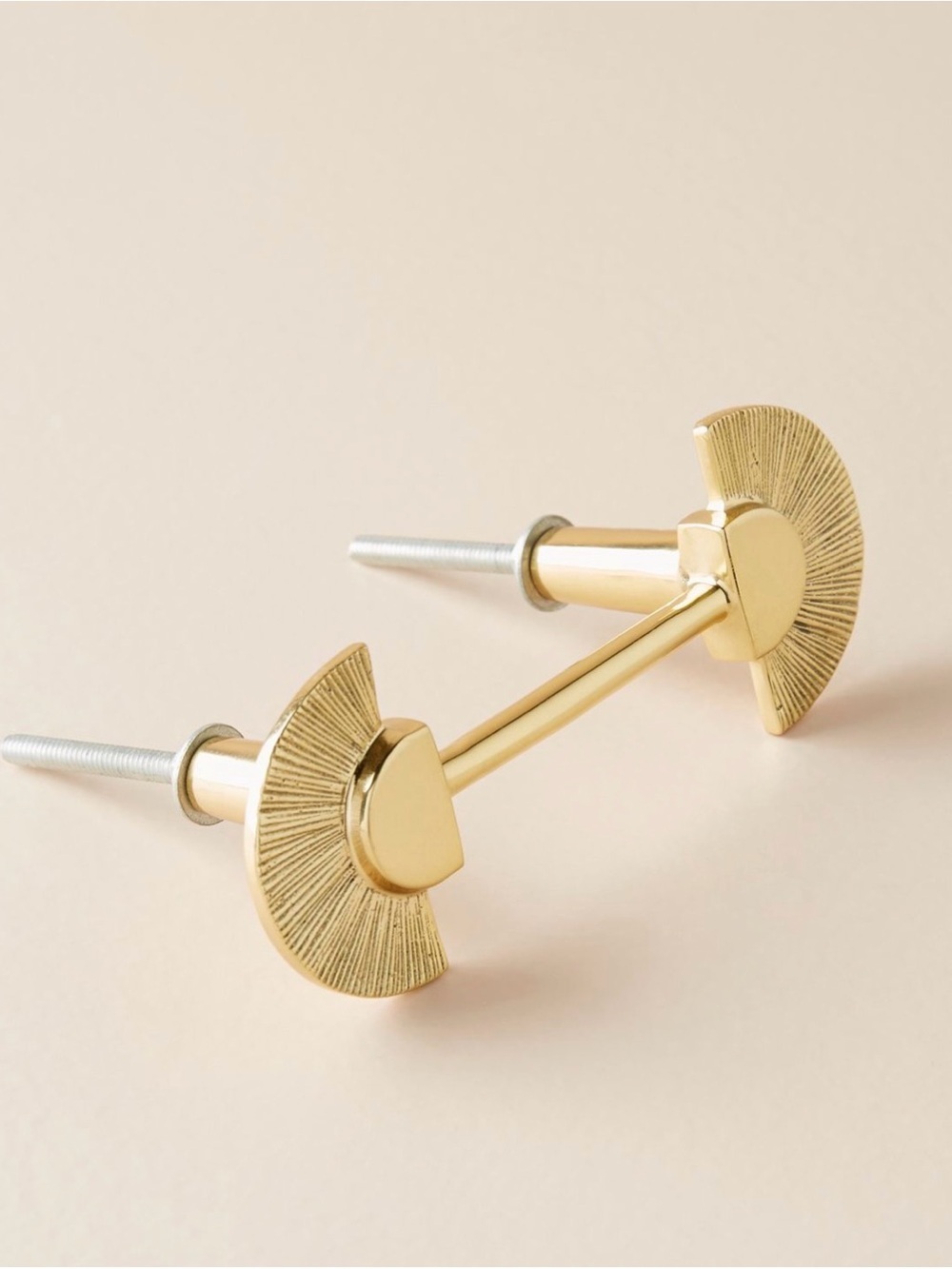 New Anthropologie Graham 3" Cabinet Handle in Bronze -